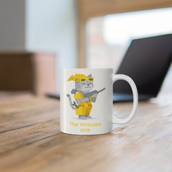 MBTI ISTP Cat Mugs - Picture 1 of 6